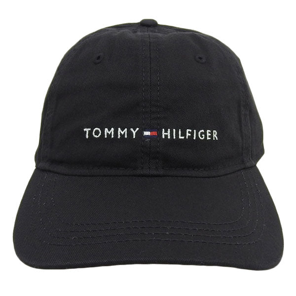 トミーヒルフィガー キャップ 帽子 メンズ レディース OS ブラック AM HILFIGER LOGO CAP 6941823-017 TOMMY HILFIGER