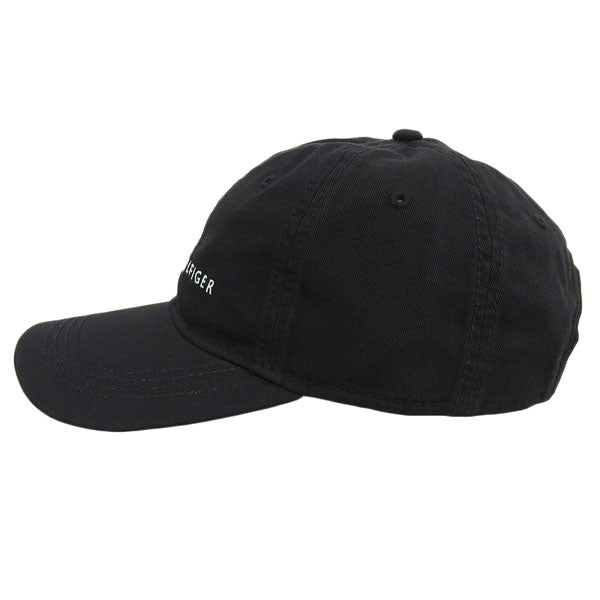 トミーヒルフィガー キャップ 帽子 メンズ レディース OS ブラック AM HILFIGER LOGO CAP 6941823-017 TOMMY HILFIGER