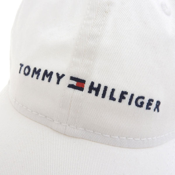 トミーヒルフィガー キャップ 帽子 メンズ レディース OS ホワイト AM HILFIGER LOGO CAP 6941823-100 TOMMY HILFIGER