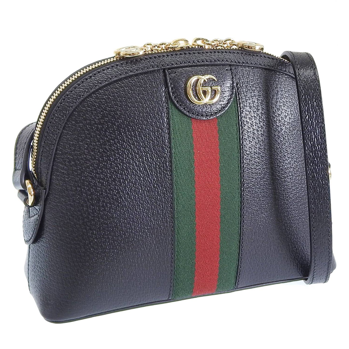 グッチ バッグ レディース ショルダーバッグ アウトレット レザー ブラック OPHIDIA HANDBAG 719881DJ2DG1060 GUCCI