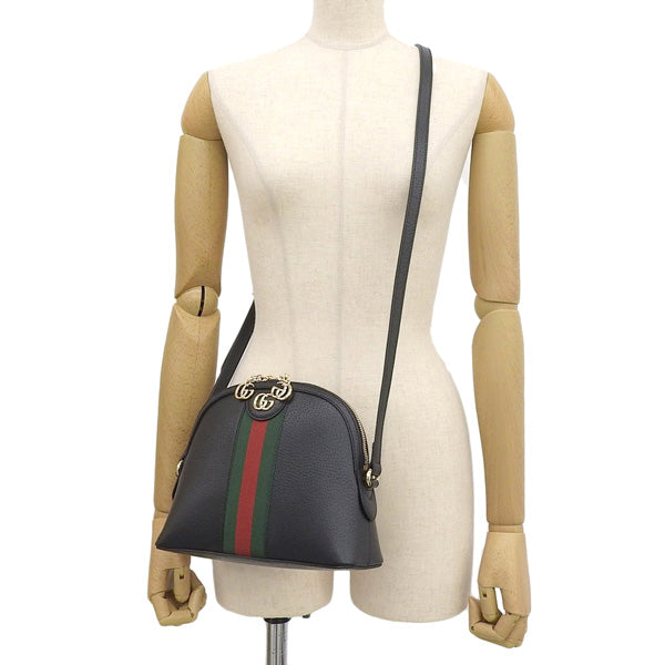 グッチ バッグ レディース ショルダーバッグ アウトレット レザー ブラック OPHIDIA HANDBAG 719881DJ2DG1060 GUCCI