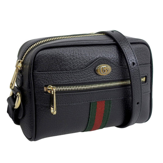 グッチ バッグ レディース ショルダーバッグ アウトレット レザー ブラック 719885DJ2DG1060 GUCCI 母の日　土日祝も毎日発送します