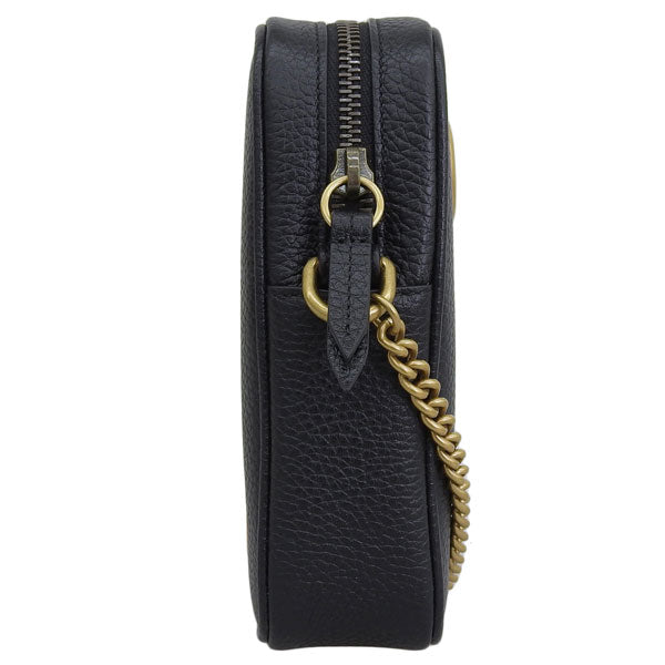 グッチ バッグ レディース ショルダーバッグ アウトレット レザー ブラック O ITEM W/SH.GG 779806A7M0T1000 GUCCI