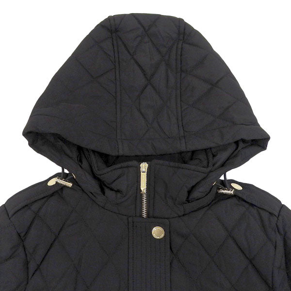 マイケルコース キルティングフードジャケット レディース アウトレット XSサイズ ブラック 77Y5590M42-0001XS MICHAEL KORS