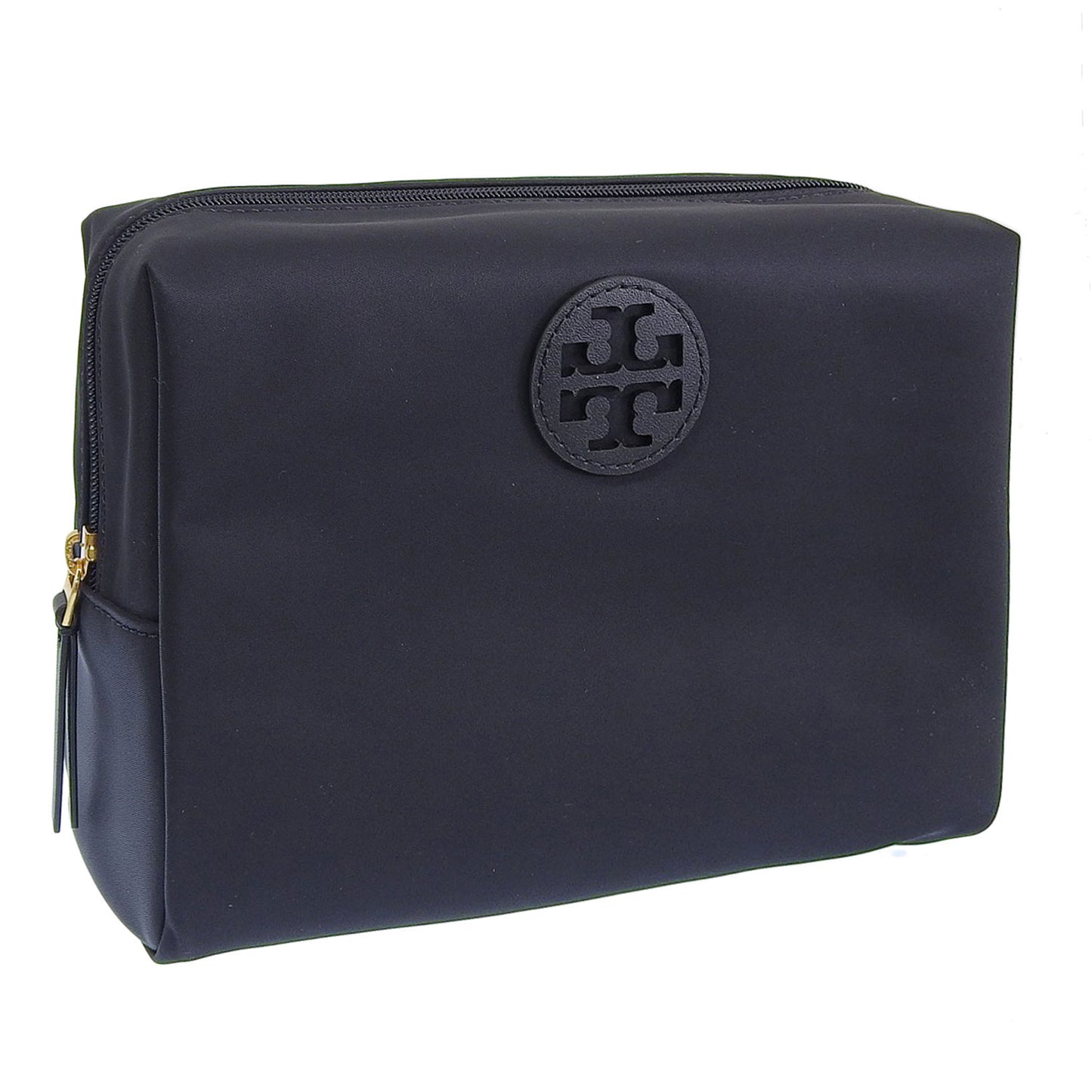 トリーバーチ コスメポーチ 化粧ポーチ レディース アウトレット ナイロン ブラック MEDIUM NYLON COSMETIC CASE 88367-001 TORY BURCH