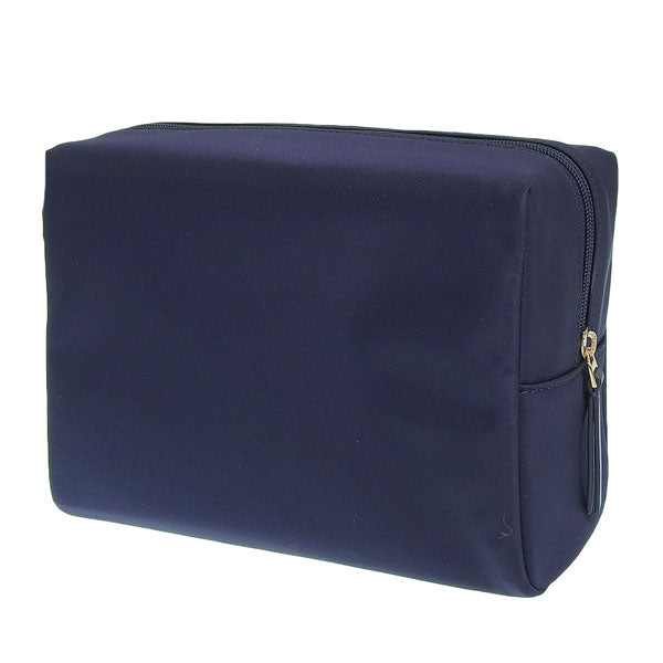 トリーバーチ コスメポーチ 化粧ポーチ レディース アウトレット ナイロン ネイビー MEDIUM NYLON COSMETIC CASE 88367-405 TORY BURCH