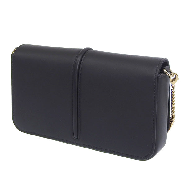 フェンディ バッグ レディース ショルダーバッグ レザー ブラック 8BS076A5DYF0KUR FENDI 母の日　土日祝も毎日発送します