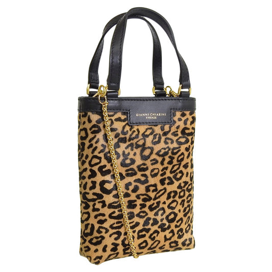 新入荷　ジャンニキャリーニ バッグ レディース ハンドバック 2WAYバッグ ショルダーバッグ ブラウン CAMILLA 9620MCRLEO-CAMMELL GIANNI CHIARINI　 母の日　土日祝も毎日発送します