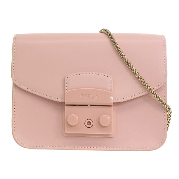 フルラ バッグ レディース ショルダーバッグ レザー キャンディローズピンク BATLEPOVNC0001BR00 FURLA 母の日　土日祝も毎日発送します