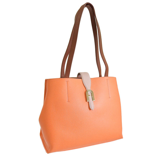 フルラ バッグ レディース トートバッグ アウトレット レザー オレンジ ソフィア FURLA SOFIA-TOTE M BAG BATTPRSHSC0001292S