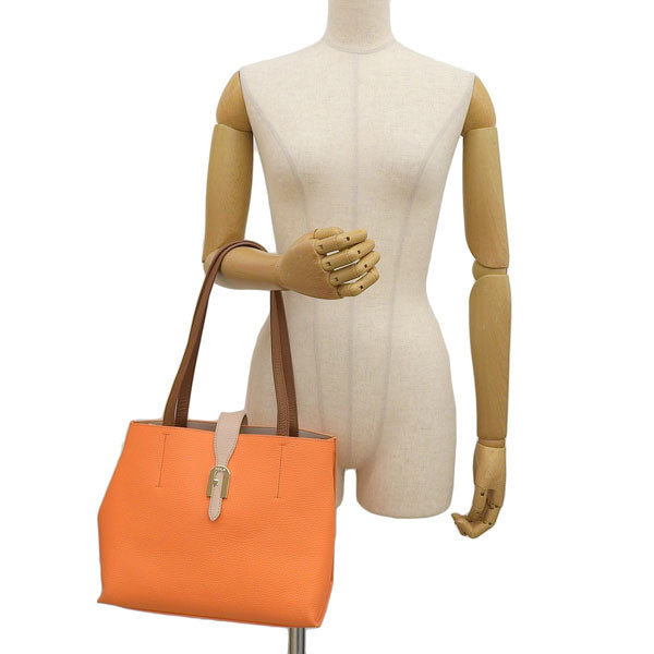 フルラ バッグ レディース トートバッグ アウトレット レザー オレンジ ソフィア FURLA SOFIA-TOTE M BAG BATTPRSHSC0001292S