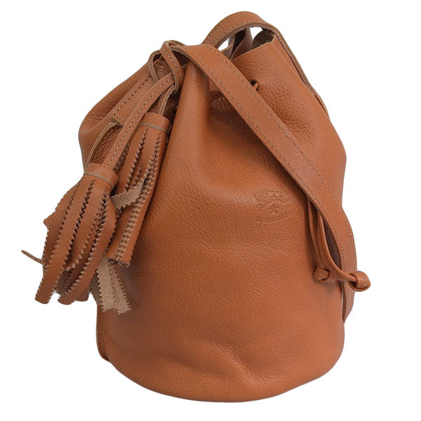 イルビゾンテ バッグ レディース ショルダーバッグ レザー キャラメル BBU006PV0001CA114B IL BISONTE 母の日　土日祝も毎日発送します