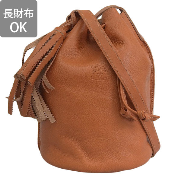 イルビゾンテ バッグ レディース ショルダーバッグ レザー キャラメル BBU006PV0001CA114B IL BISONTE 母の日　土日祝も毎日発送します