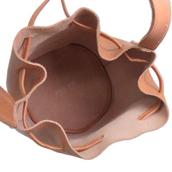 イルビゾンテ バッグ レディース ショルダーバッグ レザー キャラメル BBU006PV0001CA114B IL BISONTE 母の日　土日祝も毎日発送します