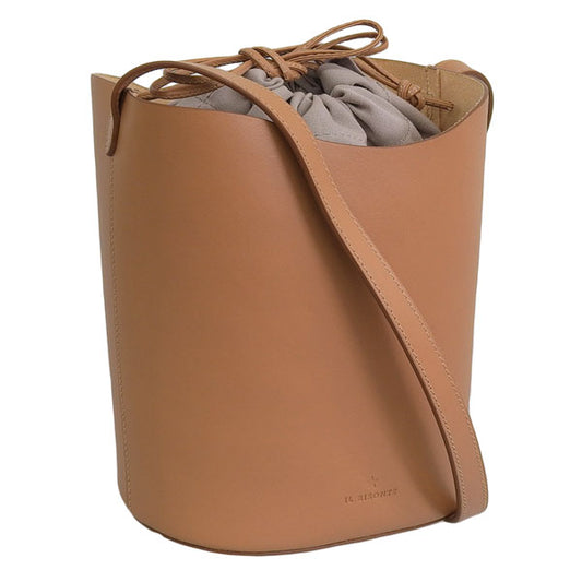 イルビゾンテ バッグ レディース ショルダーバッグ レザー ナチュラル BBU025PV0041NA198 IL BISONTE 母の日　土日祝も毎日発送します