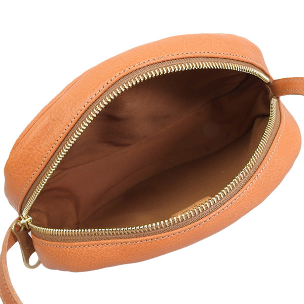 イルビゾンテ バッグ レディース ショルダーバッグ レザー キャラメル BCR297PV0001CA115B IL BISONTE 母の日　土日祝も毎日発送します