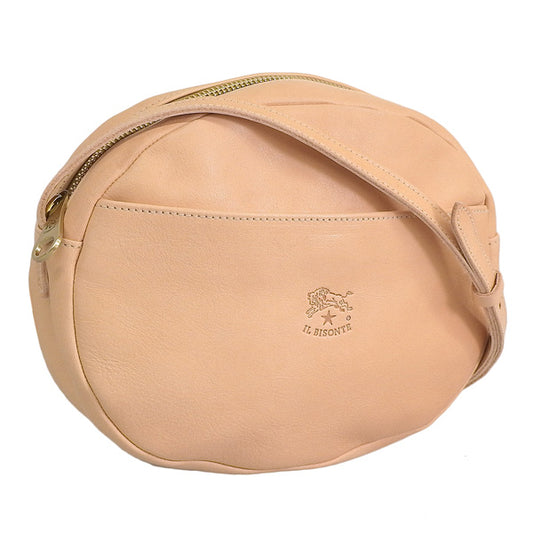 イルビゾンテ バッグ レディース ショルダーバッグ レザー ベージュ BCR297PV0001NA130B IL BISONTE