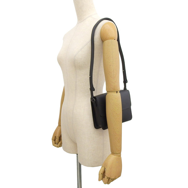 イルビゾンテ バッグ レディース ショルダーバッグ レザー ブラック BCR324PV0041BK256C IL BISONTE 母の日　土日祝も毎日発送します