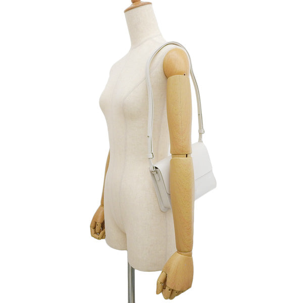 イルビゾンテ バッグ レディース ショルダーバッグ レザー ホワイト BCR324PV0041WH184C IL BISONTE 母の日　土日祝も毎日発送します