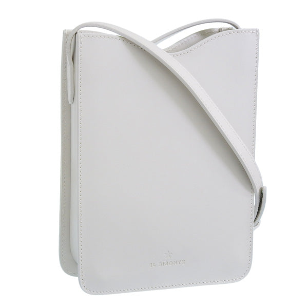 イルビゾンテ バッグ レディース ショルダーバッグ レザー ホワイト BCR325PV0041WH184B IL BISONTE 母の日　土日祝も毎日発送します