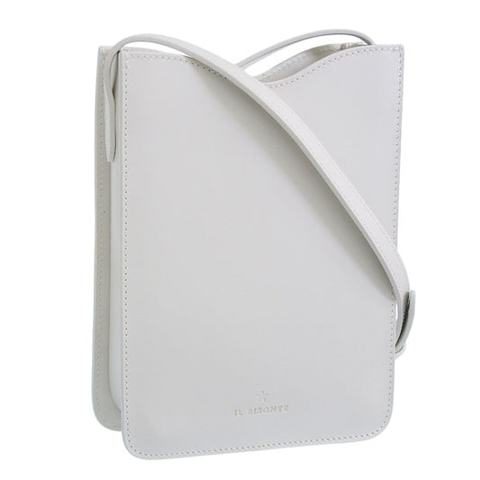 イルビゾンテ バッグ レディース ショルダーバッグ レザー ホワイト BCR325PV0041WH184B IL BISONTE 母の日　土日祝も毎日発送します