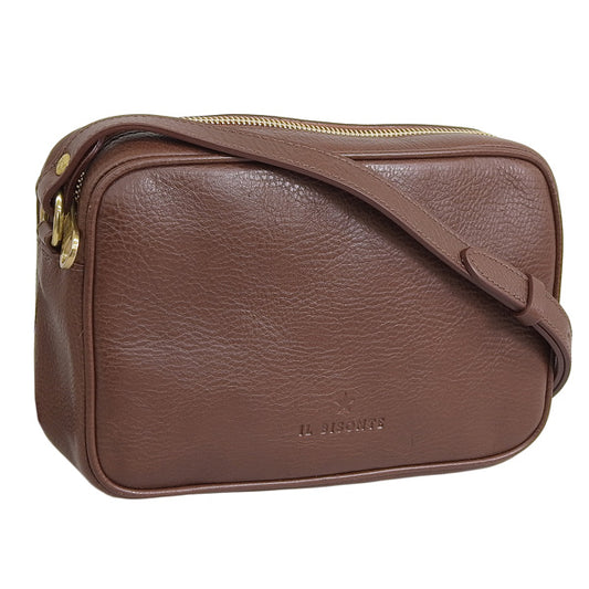 イルビゾンテ バッグ レディース ショルダーバッグ レザー ブラウン BCR327PV0001BW464B IL BISONTE 母の日　土日祝も毎日発送します