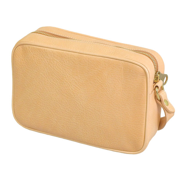 イルビゾンテ バッグ レディース ショルダーバッグ レザー ベージュ BCR327PV0001NA262B IL BISONTE 母の日　土日祝も毎日発送します