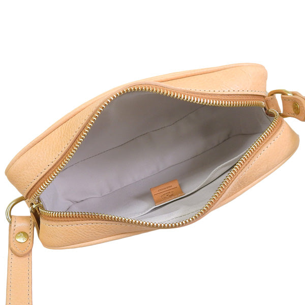 イルビゾンテ バッグ レディース ショルダーバッグ レザー ベージュ BCR327PV0001NA262B IL BISONTE 母の日　土日祝も毎日発送します