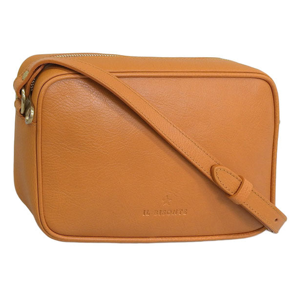 イルビゾンテ バッグ レディース ショルダーバッグ レザー オレンジ BCR327PV0001OR178B IL BISONTE 母の日　土日祝も毎日発送します