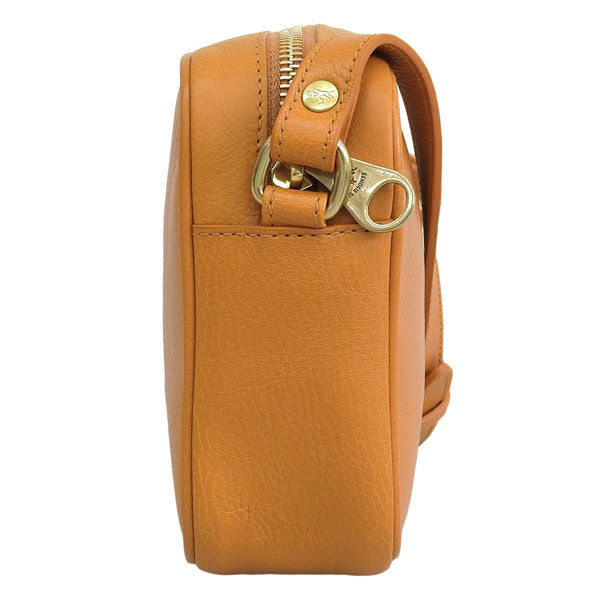 イルビゾンテ バッグ レディース ショルダーバッグ レザー オレンジ BCR327PV0001OR178B IL BISONTE 母の日　土日祝も毎日発送します