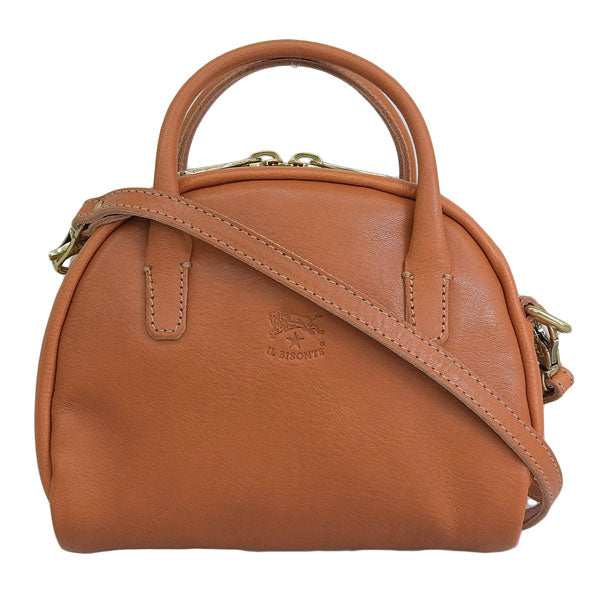 イルビゾンテ バッグ レディース 2WAY ショルダーバッグ レザー キャラメル BHA019PV0001CA115B IL BISONTE 母の日　土日祝も毎日発送します