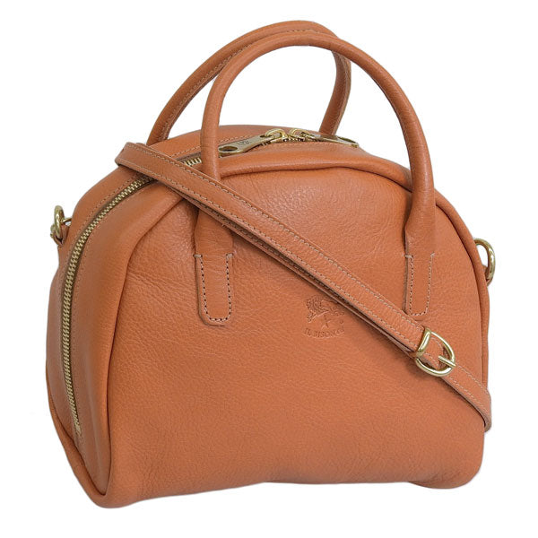 イルビゾンテ バッグ レディース 2WAY ハンドバッグ レザー キャラメル BHA020PV0001CA115B IL BISONTE 母の日　土日祝も毎日発送します