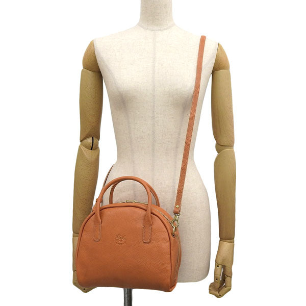 イルビゾンテ バッグ レディース 2WAY ハンドバッグ レザー キャラメル BHA020PV0001CA115B IL BISONTE 母の日　土日祝も毎日発送します
