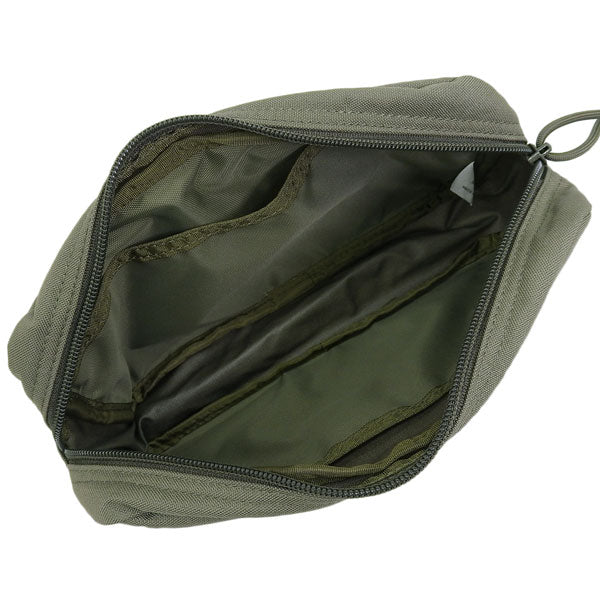 ブリーフィング ポーチ 小物入れ メンズ レディース アウトレット オリーブ QL ONE ZIP POUCH BOA201A01-067 BRIEFING