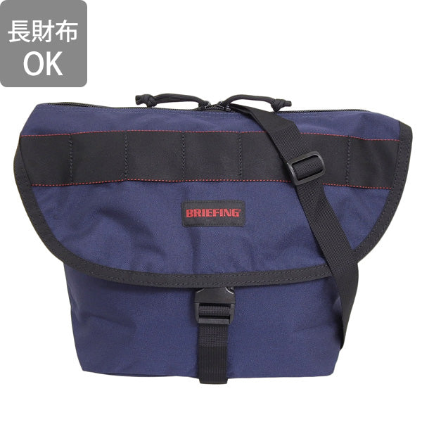 ブリーフィング バッグ メンズ レディース ショルダーバッグ アウトレット ナイロン ネイビー QL MINI FLAP OL BOA223L13-076 BRIEFING 母の日　土日祝も毎日発送します