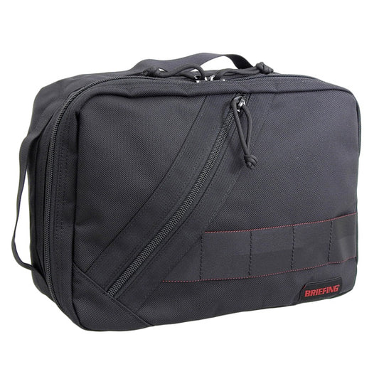 ブリーフィング 小物 メンズ レディース ポーチ アウトレット ブラック JET TRIP SQ POUCH M BRA221A23-010 BRIEFING