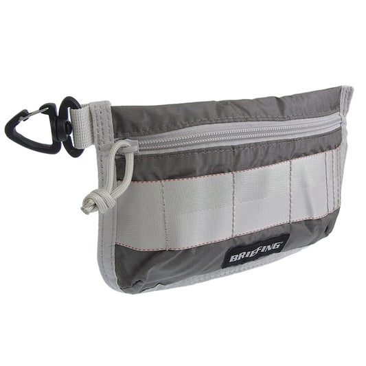 ブリーフィング 小物 メンズ レディース ポーチ アウトレット ライトグレー VIROBLOCK GLOVE＆MASK POUCH BRG211G22-015 BRIEFING 母の日　土日祝も毎日発送します