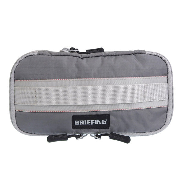 ブリーフィング 小物 メンズ レディース ポーチ アウトレット ライトグレー EXPAND MULTI ROUND POUCH BRG221G06-015 BRIEFING 母の日　土日祝も毎日発送します