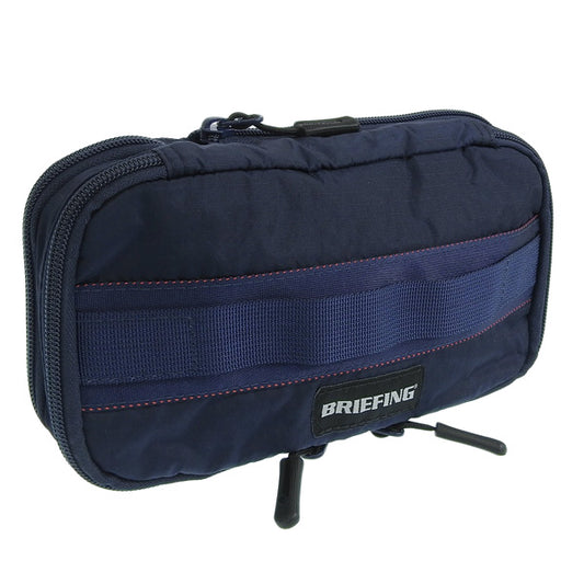 ブリーフィング 小物 メンズ レディース ポーチ アウトレット ネイビー EXPAND MULTI ROUND POUCH BRG221G06-076 BRIEFING 母の日　土日祝も毎日発送します