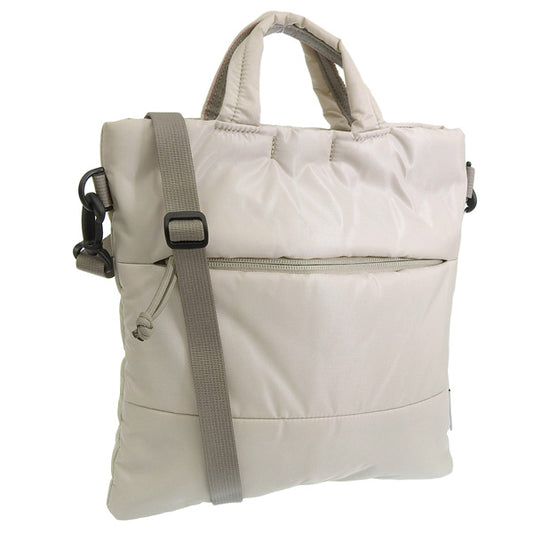 ブリーフィング 2WAY トートバッグ メンズ レディース アウトレット ナイロン ベージュ CROSSCUT 2WAY TOTE S BRL213T22-016 BRIEFING 母の日　土日祝も毎日発送します