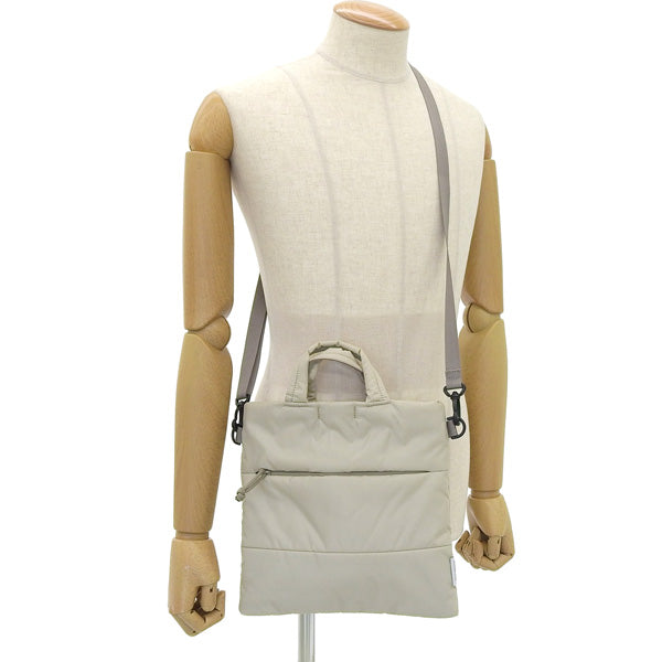 ブリーフィング 2WAY トートバッグ メンズ レディース アウトレット ナイロン ベージュ CROSSCUT 2WAY TOTE S BRL213T22-016 BRIEFING 母の日　土日祝も毎日発送します