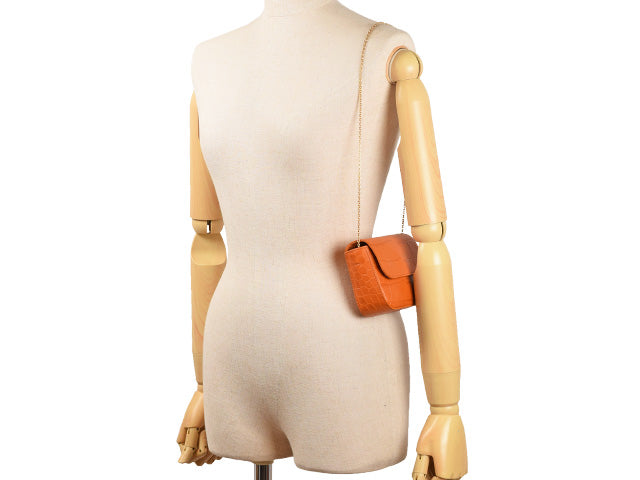 イルビゾンテ IL BISONTE ワンショルダー ミニ チェーン アウトレット bsh146pim009or156g 新生活  ブランド 母の日　土日祝も毎日発送します