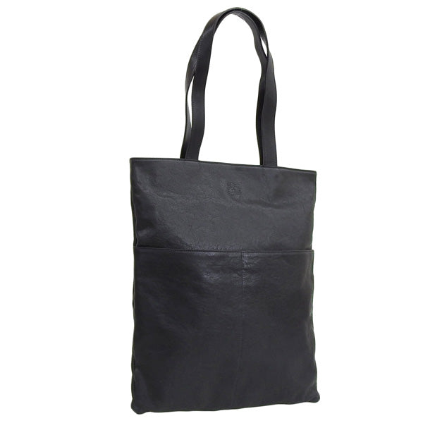 イルビゾンテ バッグ レディース トートバッグ レザー ブラック BTO137PO0001BK131 IL BISONTE A4対応 母の日　土日祝も毎日発送します