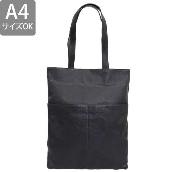 イルビゾンテ バッグ レディース トートバッグ レザー ブラック BTO137PO0001BK131 IL BISONTE A4対応 母の日　土日祝も毎日発送します