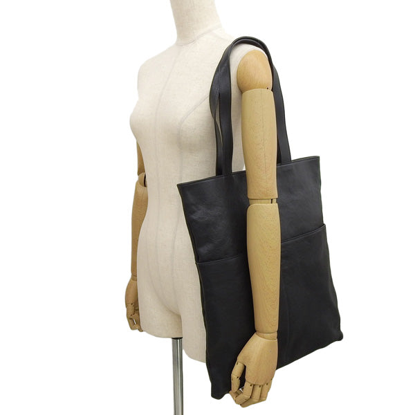 イルビゾンテ バッグ レディース トートバッグ レザー ブラック BTO137PO0001BK131 IL BISONTE A4対応 母の日　土日祝も毎日発送します