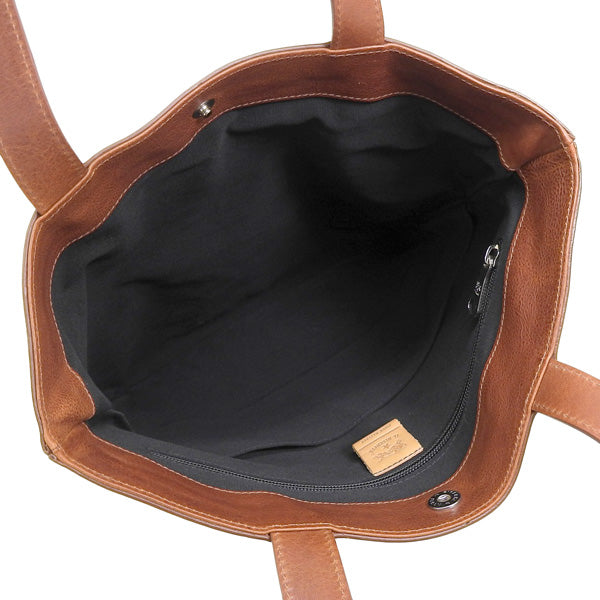 イルビゾンテ バッグ レディース トートバッグ レザー ブラウン BTO137PO0001BW394 IL BISONTE A4対応 母の日　土日祝も毎日発送します