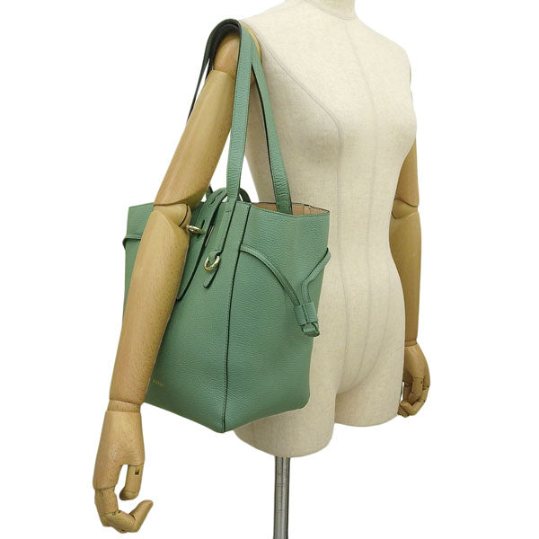 フルラ バッグ レディース トートバッグ アウトレット レザー グリーン FURLA NET TOTE M BAG BZT0FUAHSF0000946S