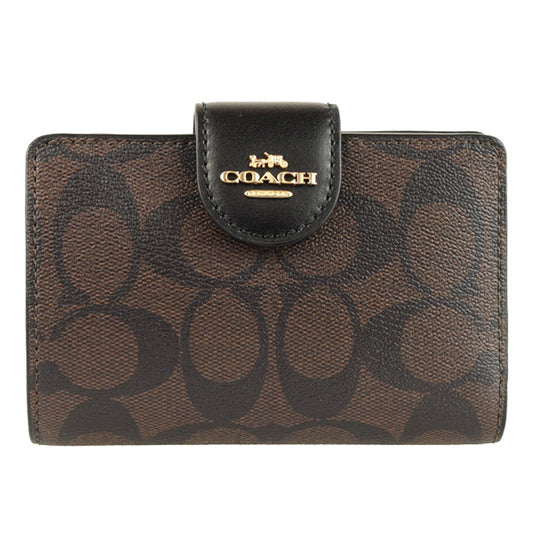 COACH コーチ 財布 二つ折り L字