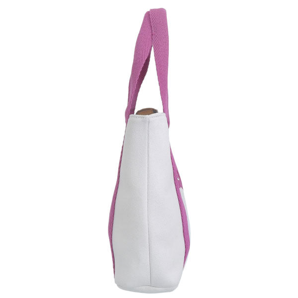 クロエ バッグ レディース ショルダーバッグ 2WAY トートバッグ コットン ホワイト×ピンク クロエキッズ Chloe KIDS C20046-117