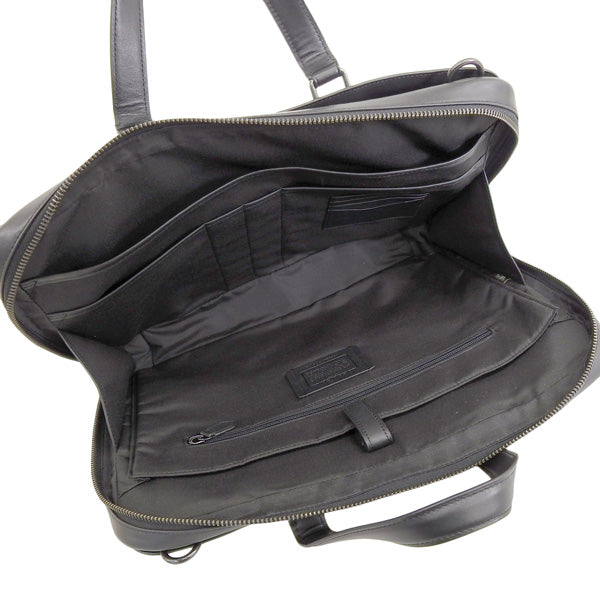 コーチ 2WAY ビジネスバッグ メンズ アウトレット ブラック SLIM BRIEF SHADOW SIGNATURE C8172QBN3A COACH 母の日　土日祝も毎日発送します